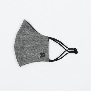 All in Motion™ Kids' Fabric Spacedye Mask - Charcoal Heather Gray